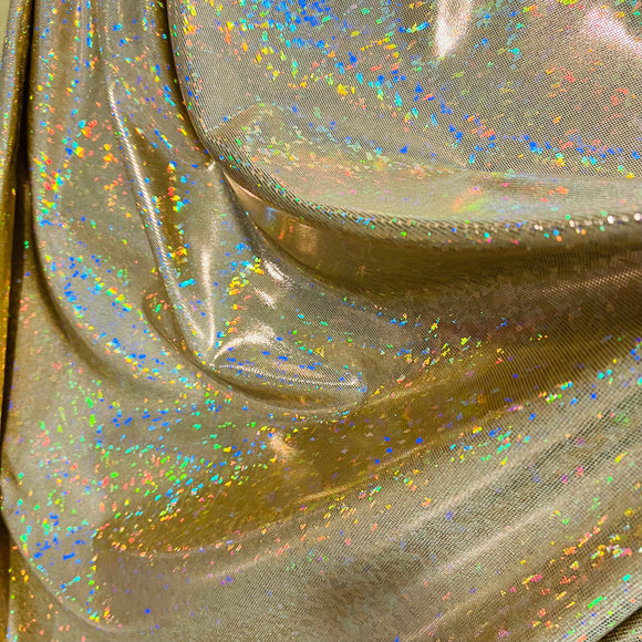 Gold Kaleidoscope Fabric - Coquetry Clothing