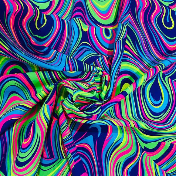 UV Glow Worm Fabric - Coquetry Clothing