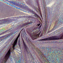 Lilac Holographic Sparkly Jewel Fabric - 8