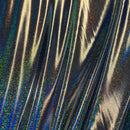 Silver Holographic Spandex Fabric - Coquetry Clothing