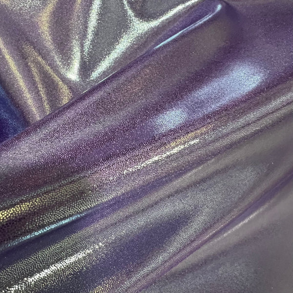 Lavender Ice Metallic Spandex Fabric - 6