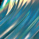 Seafoam Holographic Spandex Fabric - 8