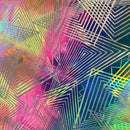 UV Glow Spectrum Holographic Stretch Fabric - Coquetry Clothing