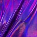 Grape Purple Holographic Spandex Fabric - 5