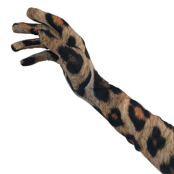 Leopard Print Gloves - 4