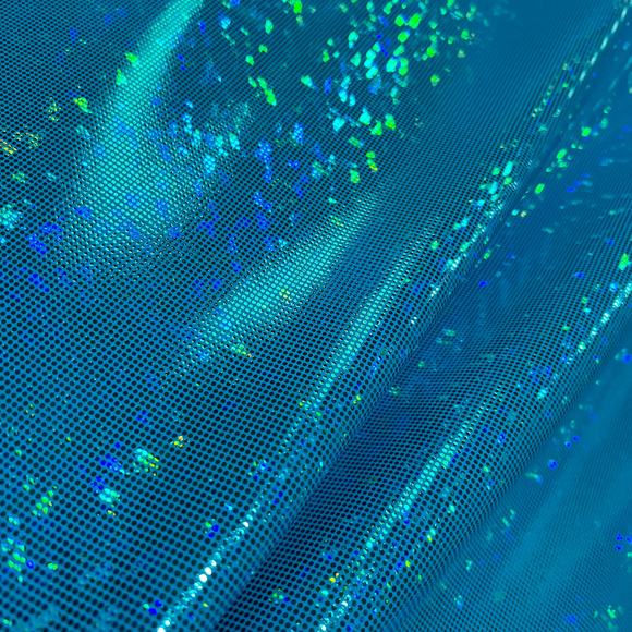 Turquoise Kaleidoscope Fabric