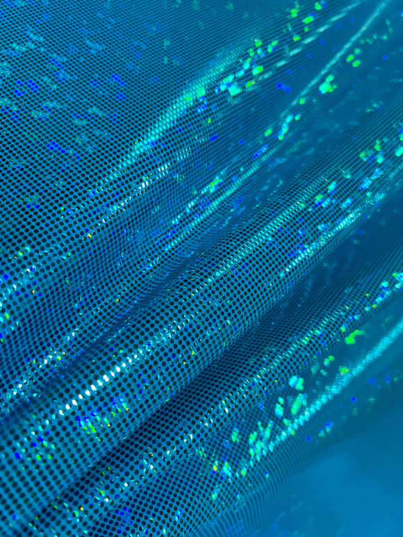 Turquoise Kaleidoscope Fabric