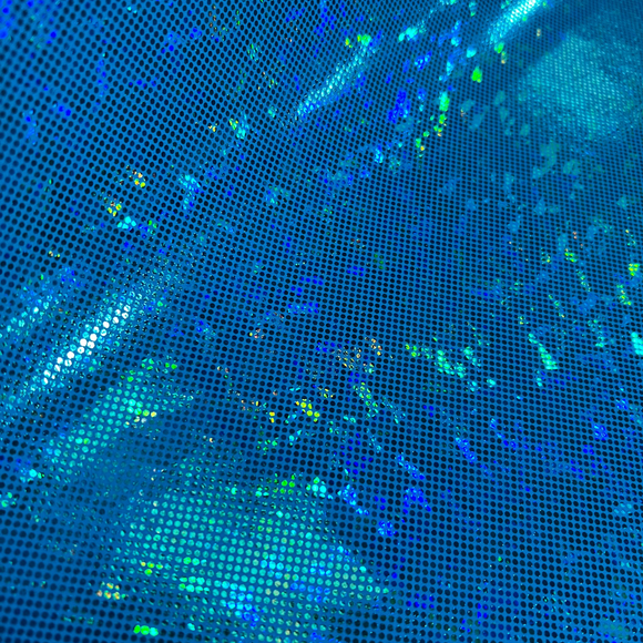 Turquoise Kaleidoscope Fabric