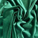 Green Stretch Velvet Fabric - 6