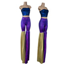 Mardi Gras Leggings Style Stilt Pants-3