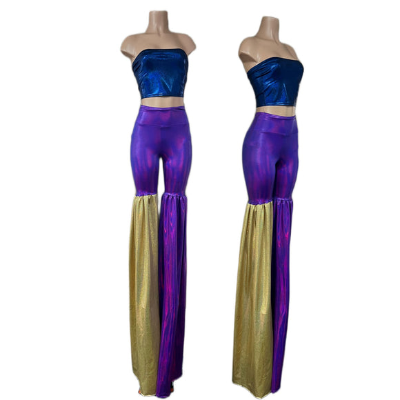 Mardi Gras Leggings Style Stilt Pants