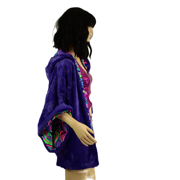 Reversible Box Sleeve Coco Robe - 4