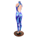 Backless Moonstone Catsuit with Snap Back Turtleneck - 5