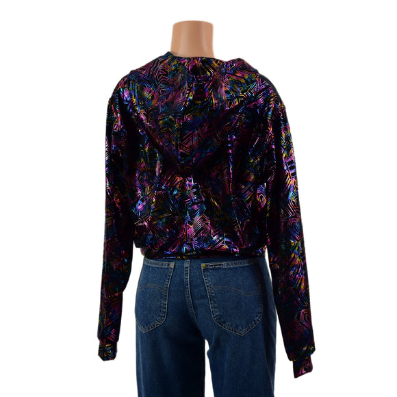 Hooded Kimberly Jacket in Cyberspace