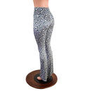 Distortion Velvet High Waist Boot Cut Leggings - Coquetry Clothing