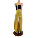 Gold Kaleidoscope Wide Leg Suspender Pants (Top Sold Separately)-4