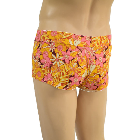 Mens Lowrise Aruba Shorts in What The Floral - Coquetry Clothing