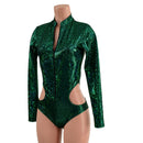 Sleeveless "Stella" Hipnotic Romper with Long Sleeves - Coquetry Clothing