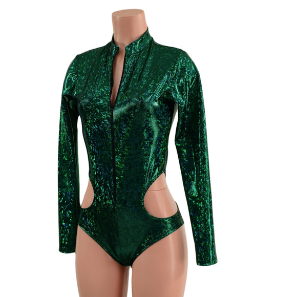 Sleeveless "Stella" Hipnotic Romper with Long Sleeves - Coquetry Clothing