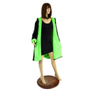 Double Minky Reversible A Line Coat - Coquetry Clothing