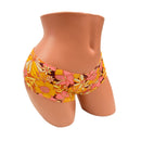 What The Floral Ultra Cheeky Booty Shorts-5