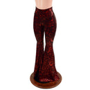Primeval Red High Waist Solar Flares-4