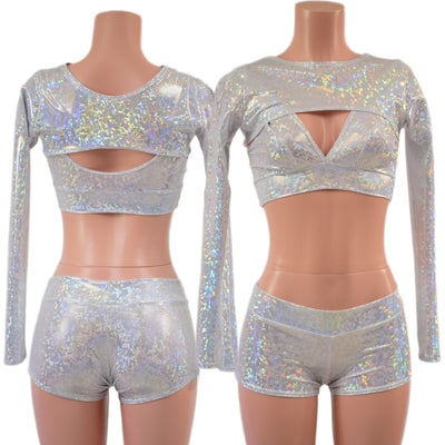 3PC Bolero, Bralette, and Lowrise Shorts Set