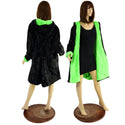 Double Minky Reversible A Line Coat - 2