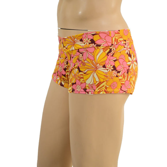 Mens Lowrise Aruba Shorts in What The Floral - Coquetry Clothing