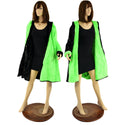 Double Minky Reversible A Line Coat - 1