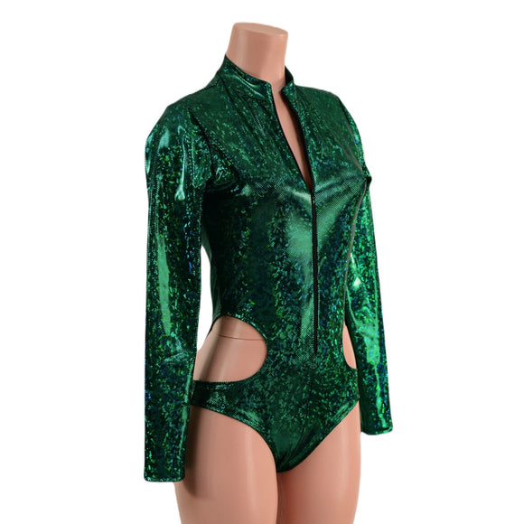 Sleeveless "Stella" Hipnotic Romper with Long Sleeves - Coquetry Clothing