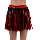 Gladiator Fringe Belt with Snap Waistband-3