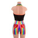 Backless Bella Romper with Applique Booty Hearts - Coquetry Clothing