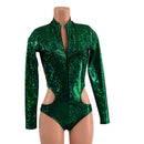 Sleeveless "Stella" Hipnotic Romper with Long Sleeves - Coquetry Clothing