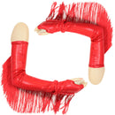Fingerless Arm Warmer Gloves with Fringe-3