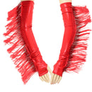 Fingerless Arm Warmer Gloves with Fringe-2
