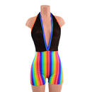 Backless Bella Romper with Applique Booty Hearts - Coquetry Clothing