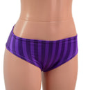 Lowrise Siren Shorts in Nevermore Stripes-1