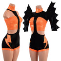 3PC UFO Suit with Bolt Applique and Mega Shoulder Bolero Set - 1