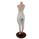 Tank Top Drop Crotch Harem Jumpsuit in Flashbulb-4
