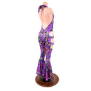 Lace Up Josie Style Catsuit with Oring Cutouts-3