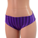 Lowrise Siren Shorts in Nevermore Stripes-5