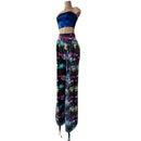 Trouser Style Stilt Pants in UV Glow Galaxy-5