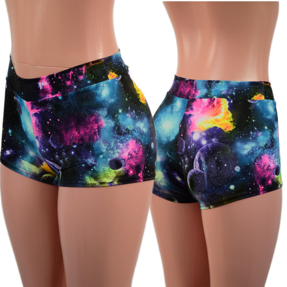 Midrise Shorts in Galaxy