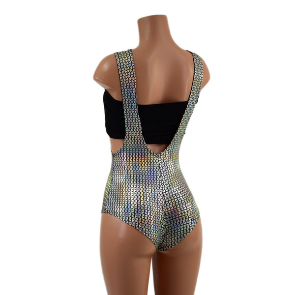 Prism Holographic Suspender Romper (Top sold separately) - 5