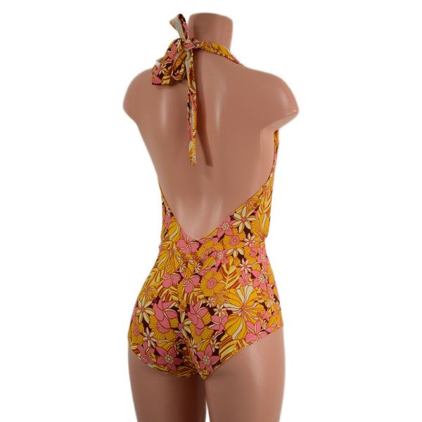 What The Floral Josie Romper - 4