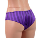 Lowrise Siren Shorts in Nevermore Stripes-3