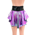High Waist Shorts with Mini Tux Back - 3