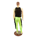 Mens Macho Leggings with Gladiator Fringe-4