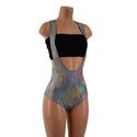 Prism Holographic Suspender Romper (Top sold separately) - 4